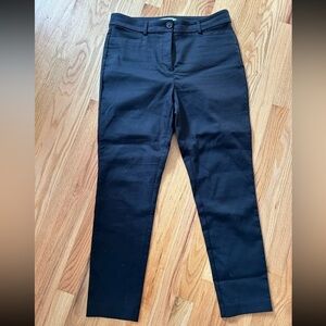 Loft Pants Womens Size 8 Black Curvy The Sutton Skinny Business Casual